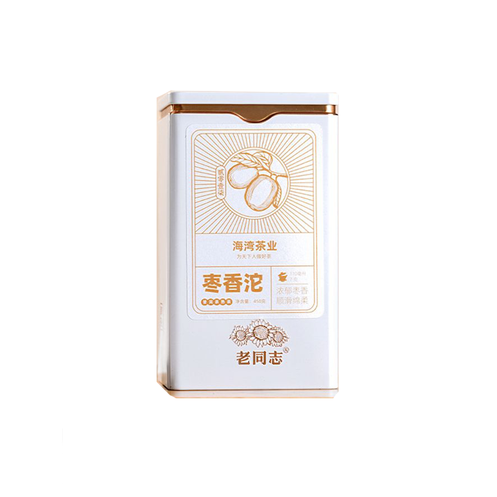 2017 (Ripe) 枣香坨 Jujube-flavored Tuo Tea 450g