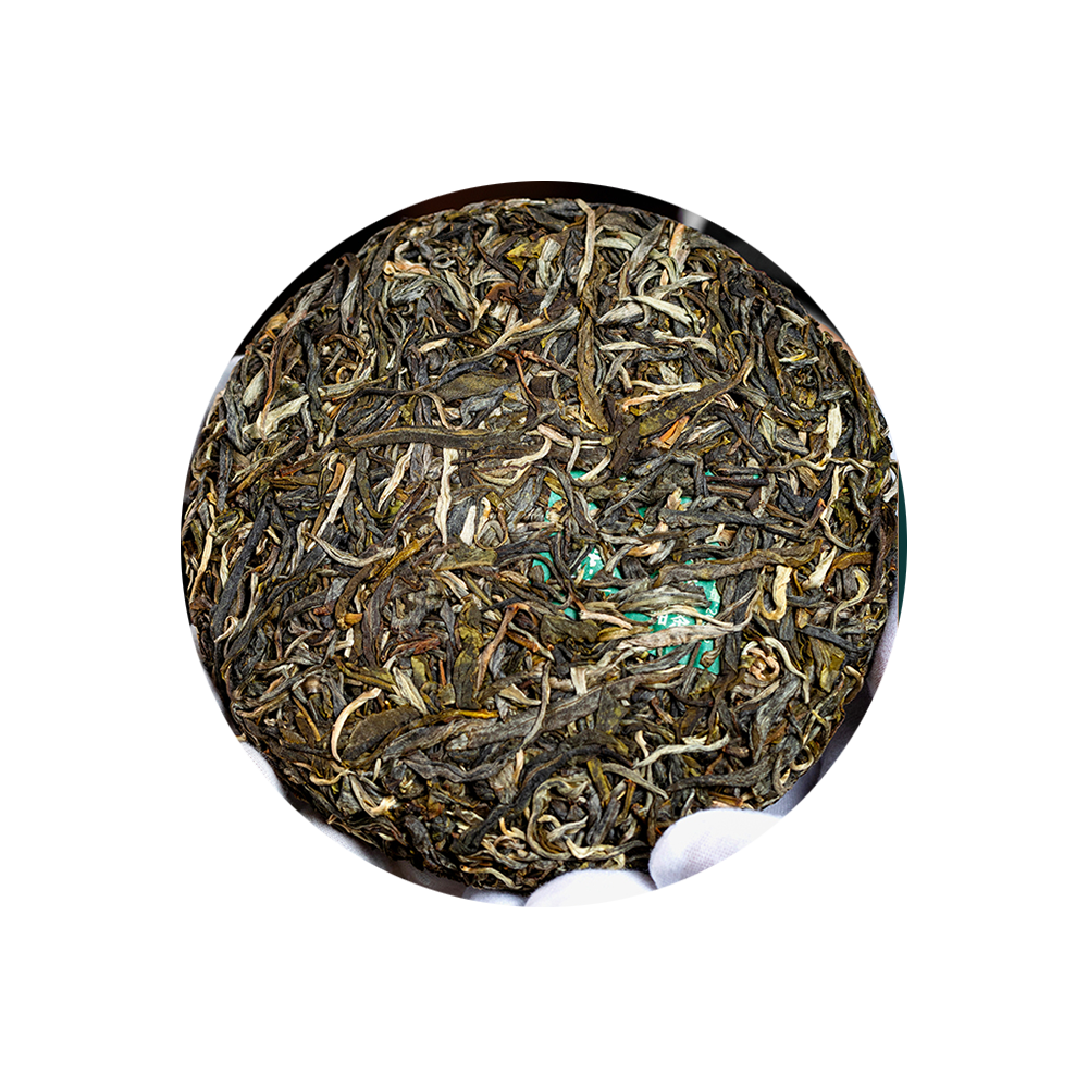 2024(生)老曼峨老曼-甜茶普洱茶饼(200克)