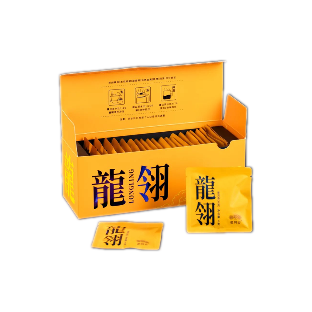 2024 (Raw) 龍翎生 Dragon Plume Pu’er Tea 150g (6g × 25)