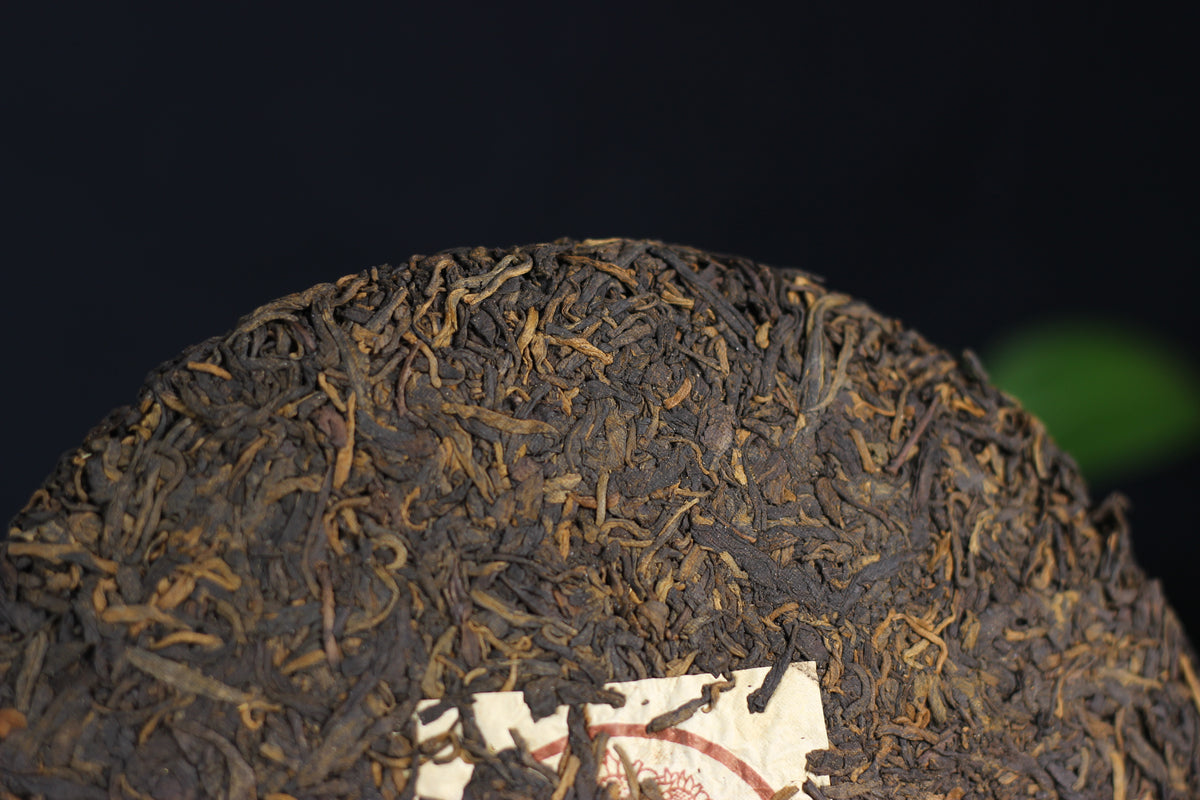 2005年(熟)‘501’紫芽普洱茶饼