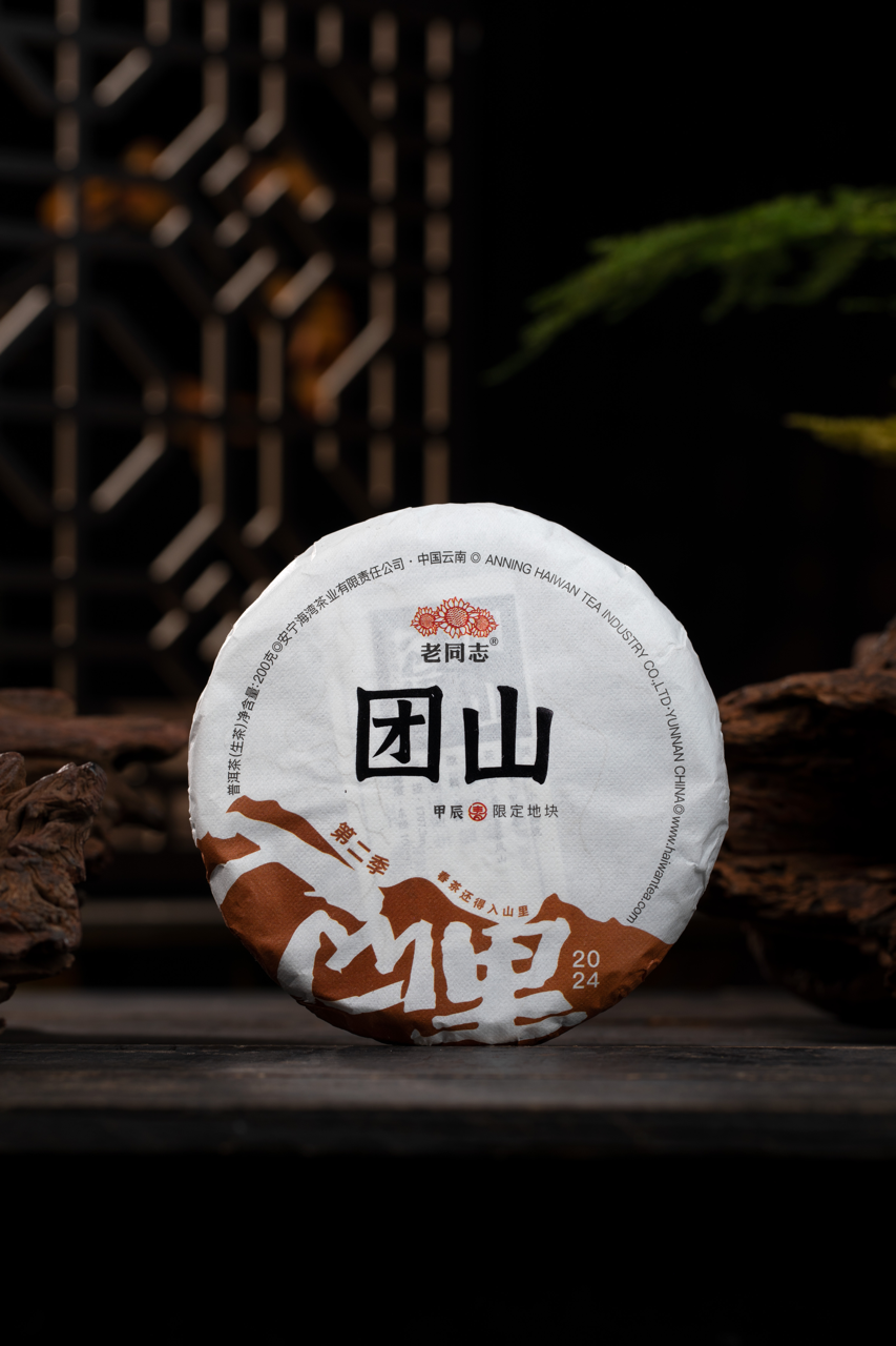 2024(生)团山'团山'普洱茶饼(200克)