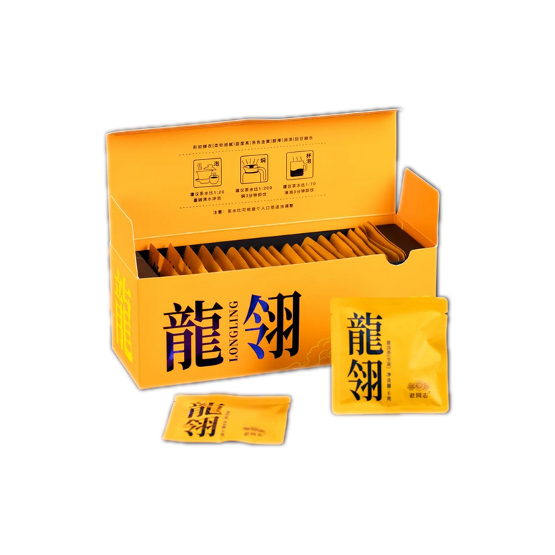 2024 (Raw) 龍翎生 Dragon Plume Pu’er Tea 150g (6g × 25)